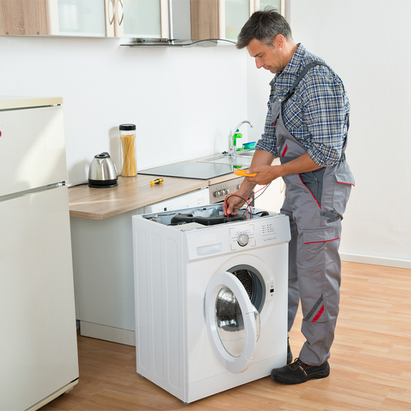 can you walk me through the steps of troubleshooting my washer issue in Warren